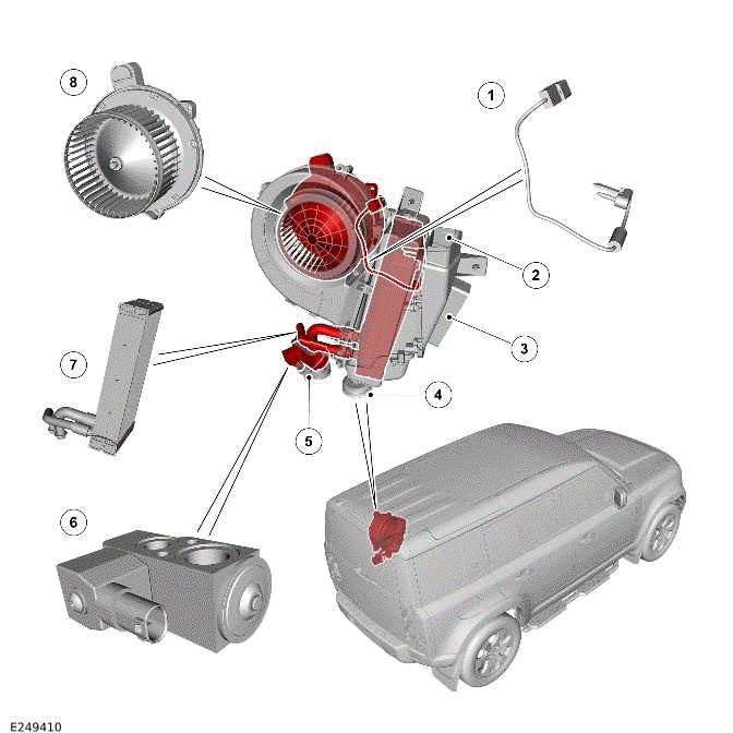 Auxiliary Climate Control - Description and Operation